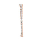 Lab Grown Diamond 8.63 Carat Graduated Tennis Bracelet 14KW