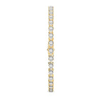 4.26 Carat 14K Gold Blush Pear Symphony Bracelet