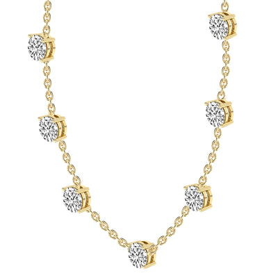 2.10 Carat Diamond Fashion Necklace 14K
