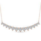 5.06 Carat Diamond Fashion Necklace 14K - Rose Gold