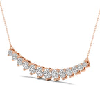 5.06 Carat Diamond Fashion Necklace 14K - Rose Gold