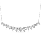 5.06 Carat Diamond Fashion Necklace 14K - White Gold