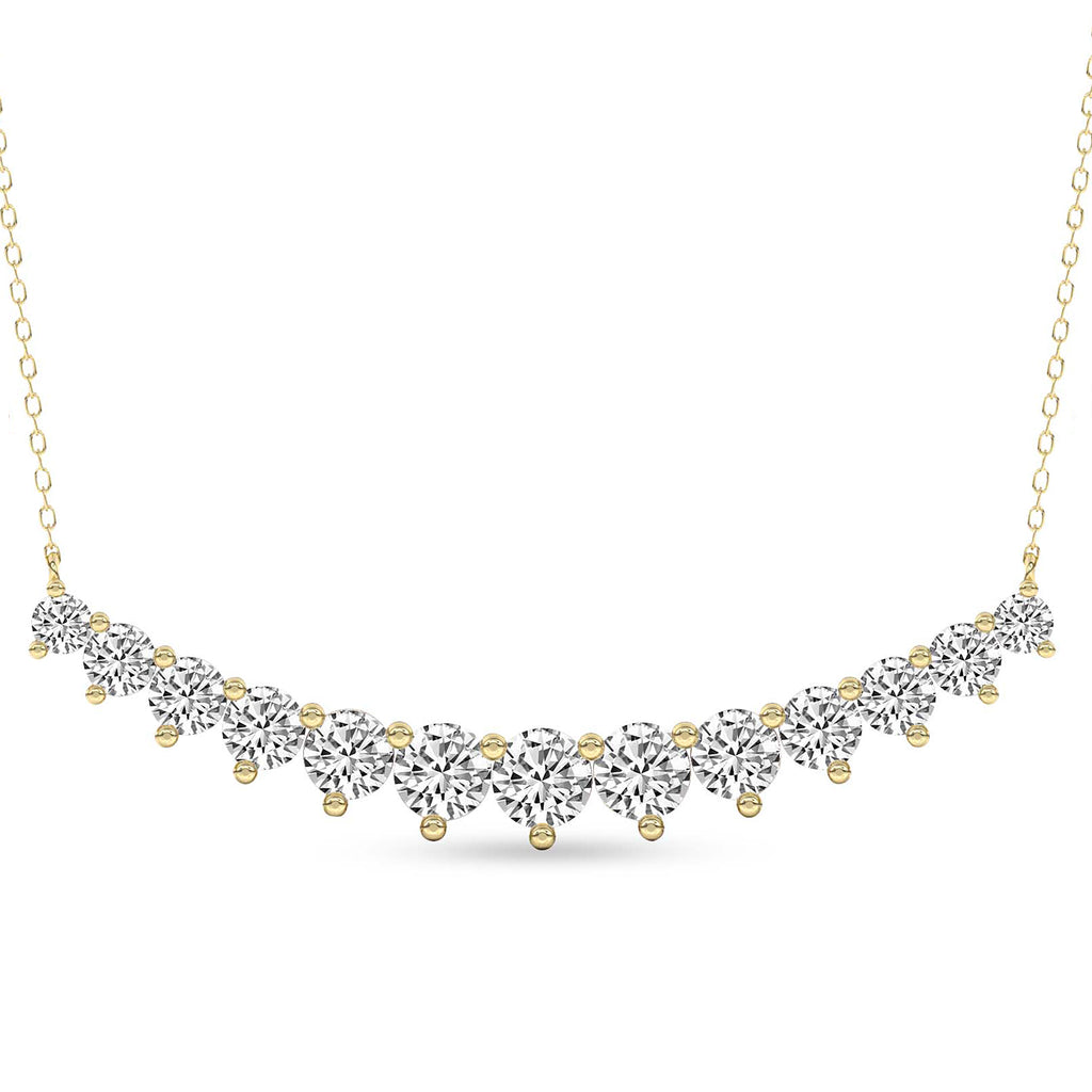 5.06 Carat Diamond Fashion Necklace 14K