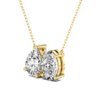 Captivating Oval Diamond Necklace