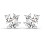 2.1 Carat Fashion Earrings 14K - Rose Gold