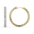 5.66 Carat 14K Gold Aurelia Hoop Earring