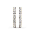 5.66 Carat 14K Gold Aurelia Hoop Earring