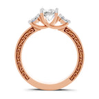1.46 Ct Cushion Shape Solitaire Diamond Ring
