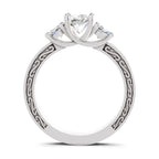 1.46 Ct Cushion Shape Solitaire Diamond Ring