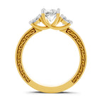 1.46 Ct Cushion Shape Solitaire Diamond Ring