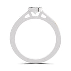 0.50 Ct Pear Shape Solitaire Diamond Ring