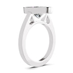 3 Ct Pear Shape Solitaire Diamond Ring