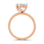 5 Ct Emerald Shape Solitaire Diamond Ring