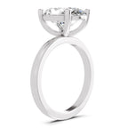 4 Ct Oval Shape Solitaire Diamond Ring