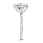 4 Ct Oval Shape Solitaire Diamond Ring