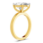 4 Ct Oval Shape Solitaire Diamond Ring
