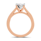 2 Ct Cushion Shape Solitaire Diamond Ring