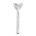 2 Ct Cushion Shape Solitaire Diamond Ring