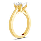 2 Ct Cushion Shape Solitaire Diamond Ring