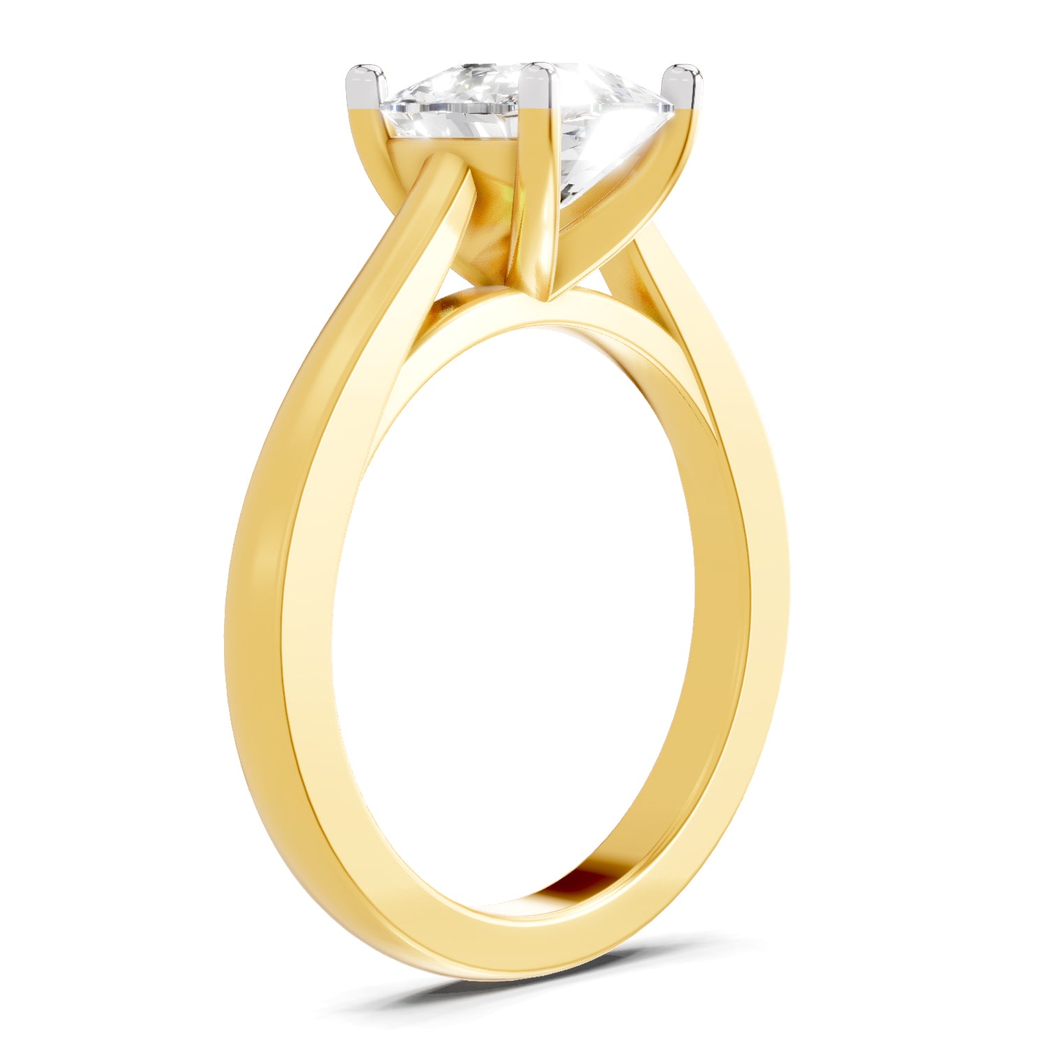 2 Ct Cushion Shape Solitaire Diamond Ring