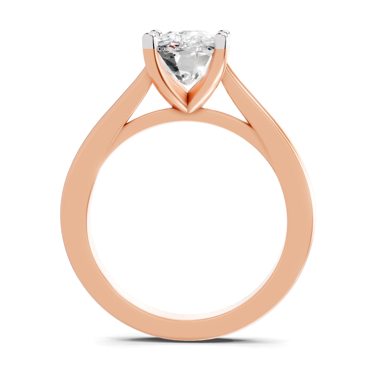 3 Ct Cushion Shape Solitaire Diamond Ring