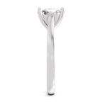 3 Ct Cushion Shape Solitaire Diamond Ring