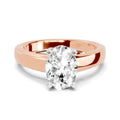 4 Ct Pear Shape Solitaire Diamond Ring