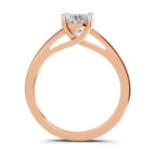 1 Ct Oval Shape Solitaire Diamond Ring