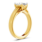 1 Ct Oval Shape Solitaire Diamond Ring