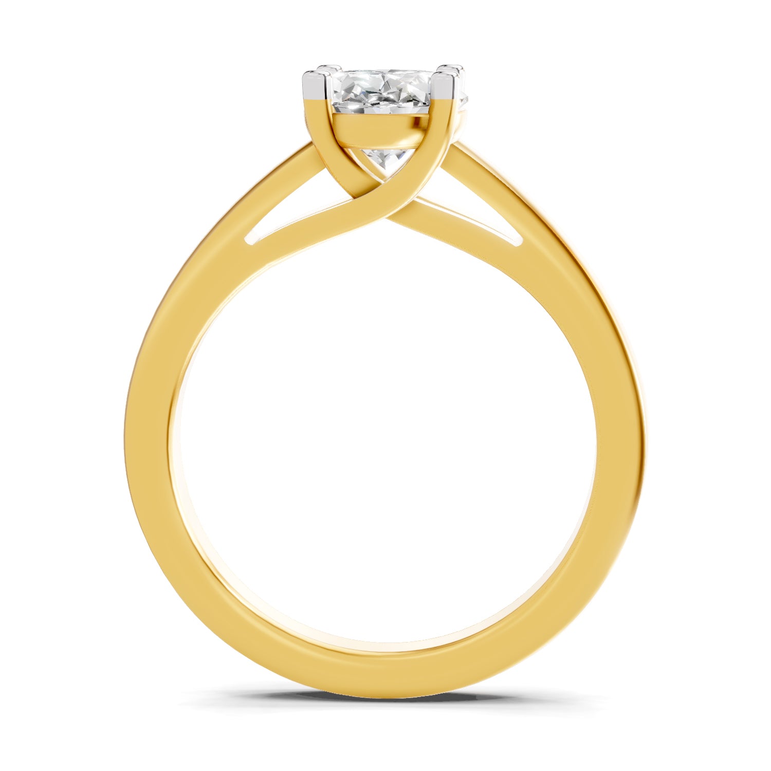 1 Ct Oval Shape Solitaire Diamond Ring
