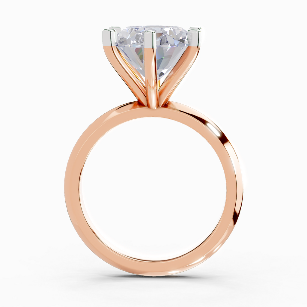 5 Carat Oval Solitaire Engagement Ring