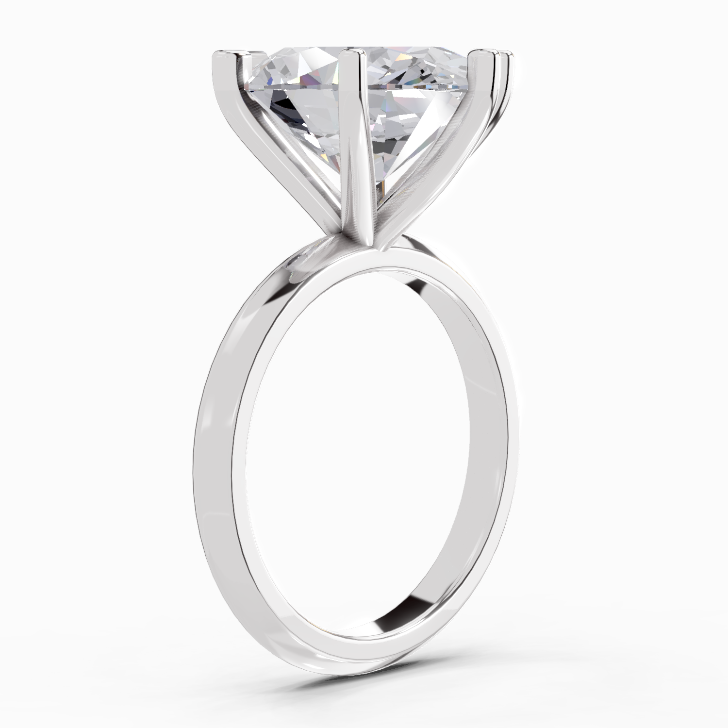 5 Carat Oval Solitaire Engagement Ring