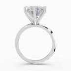 5 Carat Oval Solitaire Engagement Ring