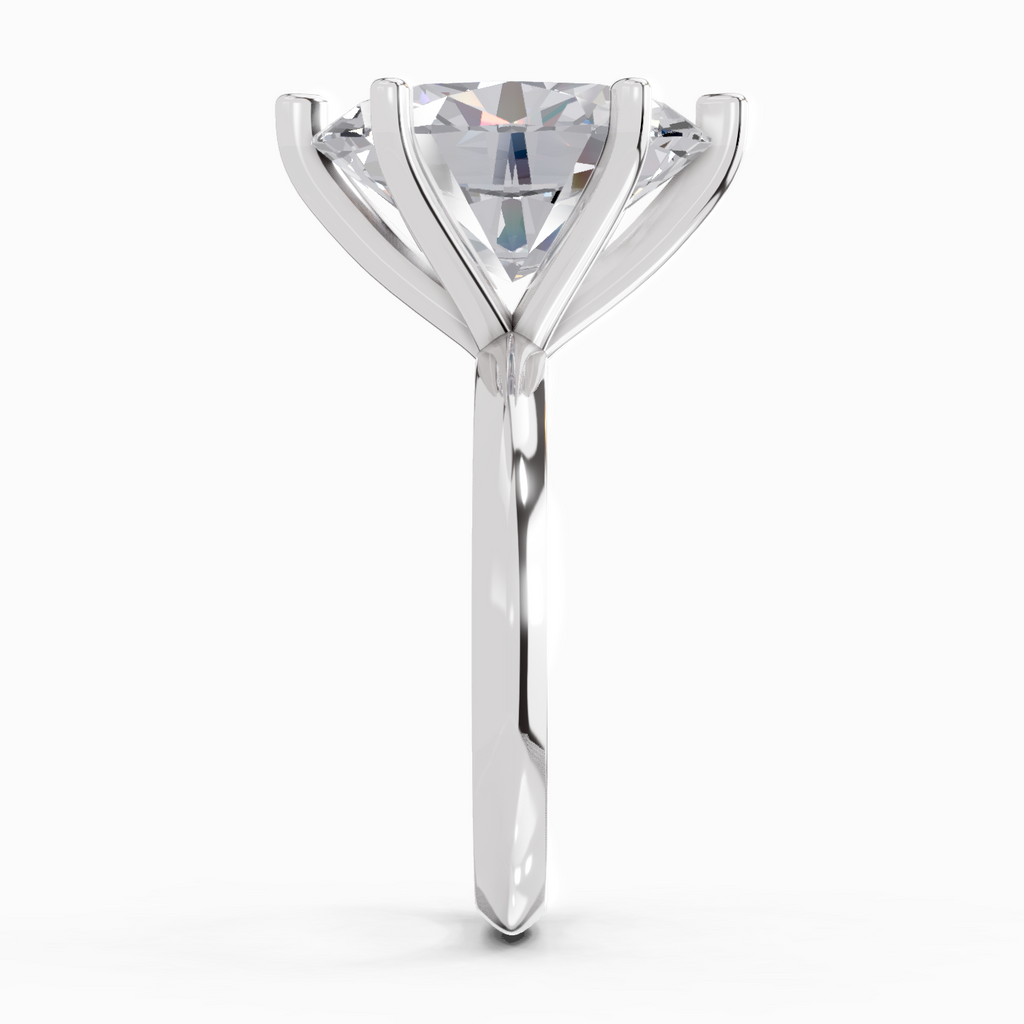 5 Carat Oval Solitaire Engagement Ring