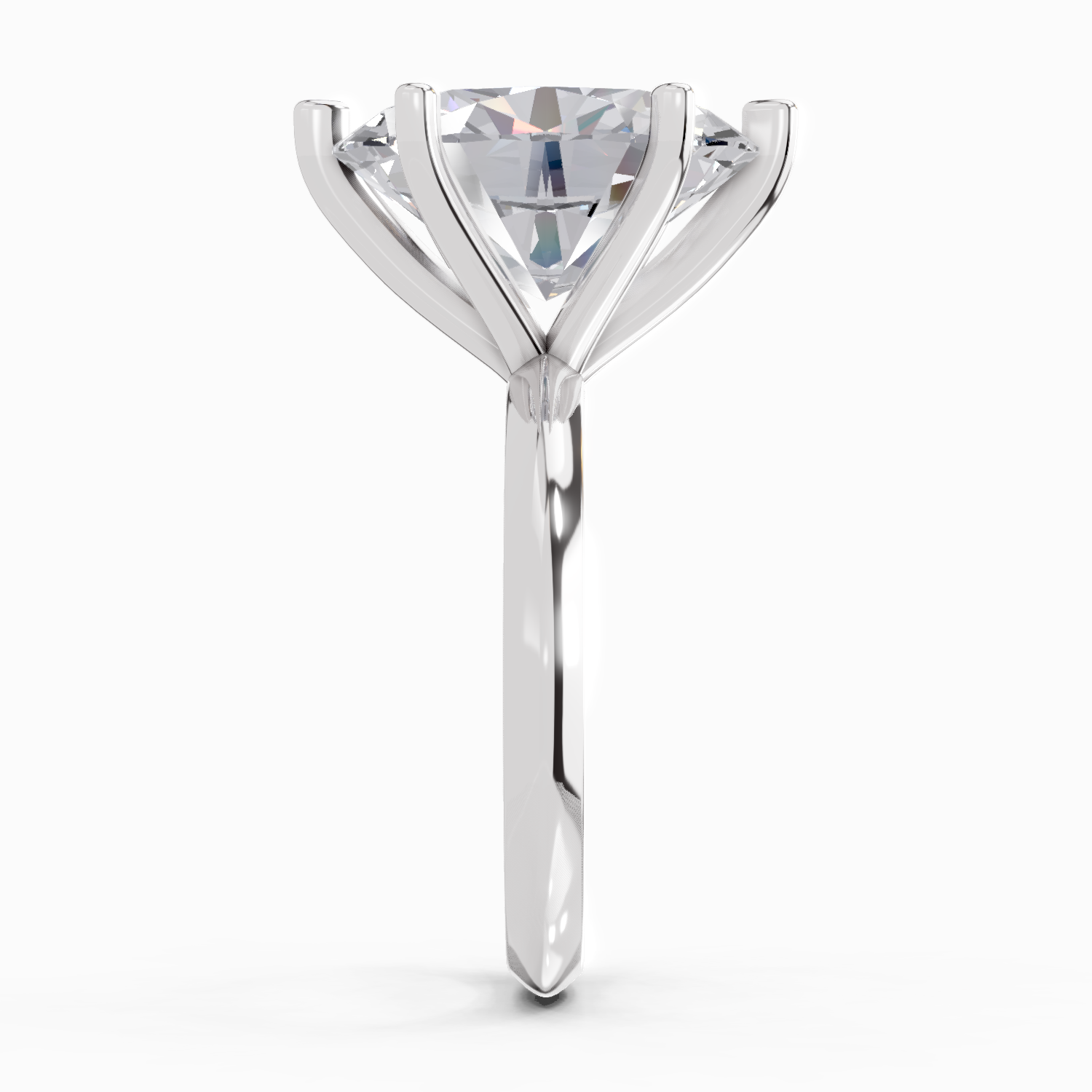 5 Carat Oval Solitaire Engagement Ring