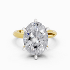 5 Carat Oval Solitaire Engagement Ring