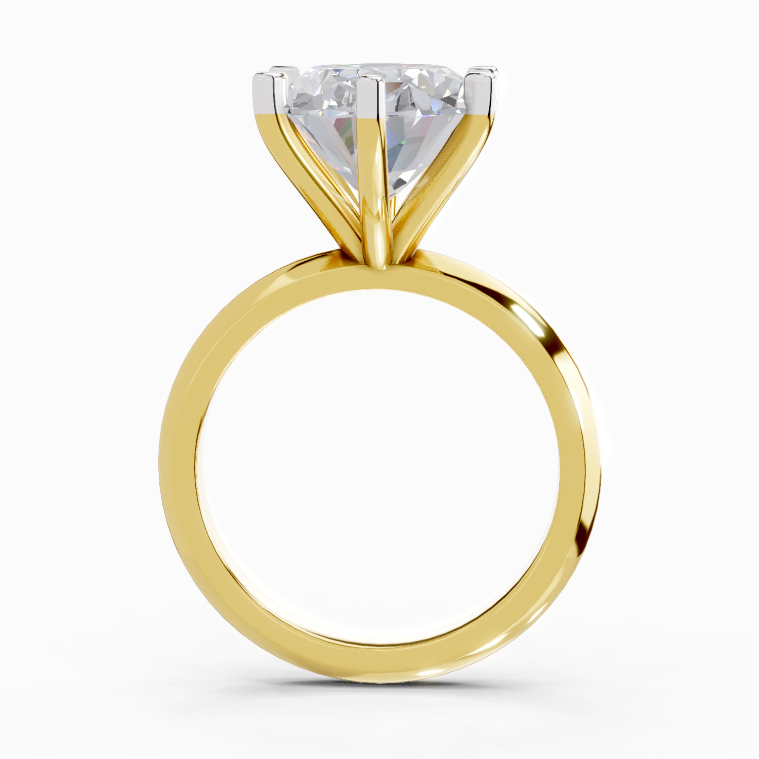 5 Carat Oval Solitaire Engagement Ring
