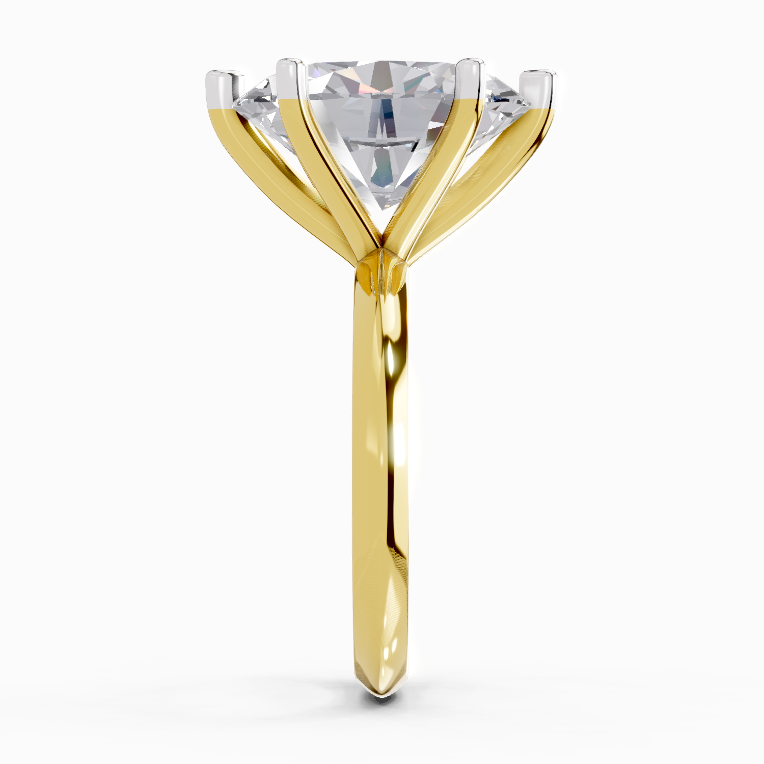 5 Carat Oval Solitaire Engagement Ring