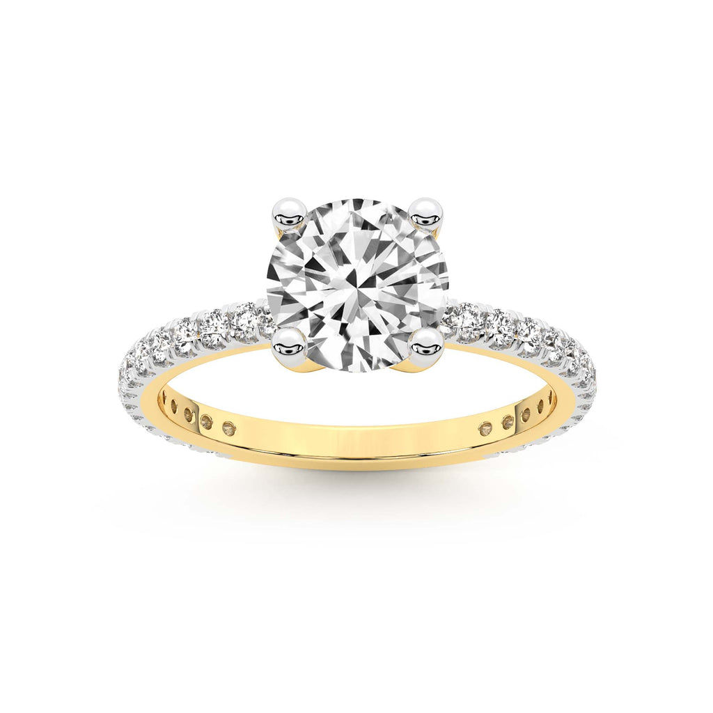 5.47 Carat 14K Gold Solitaire Ring (10)