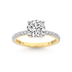 5.47 Carat 14K Gold Solitaire Ring (10)