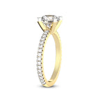 5.47 Carat 14K Gold Solitaire Ring (10)