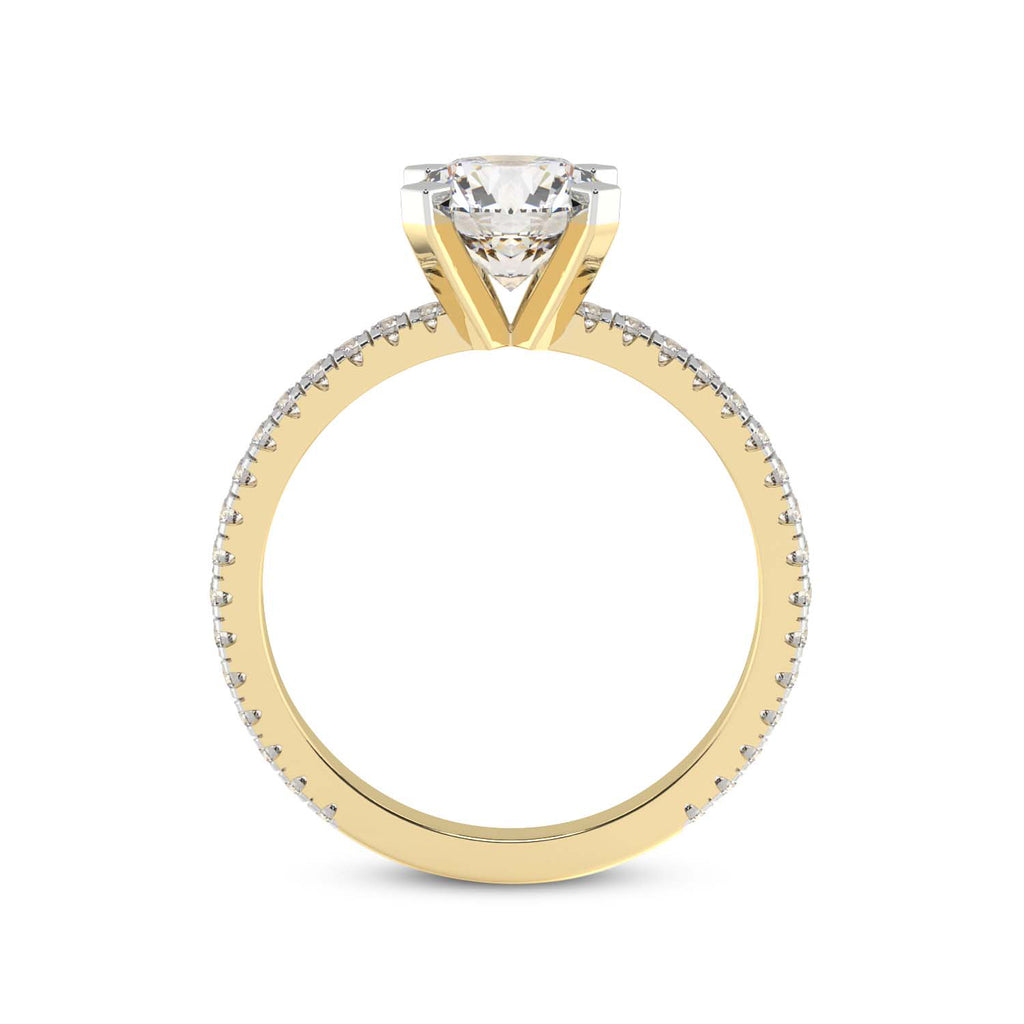 5.47 Carat 14K Gold Solitaire Ring (10)