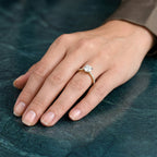 5.47 Carat 14K Gold Solitaire Ring (10)