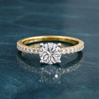 5.47 Carat 14K Gold Solitaire Ring (10)
