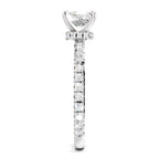 1.41 Ct Cushion Shape Solitaire Diamond Ring