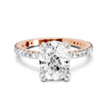 1.41 Ct Cushion Shape Solitaire Diamond Ring