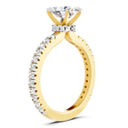 1.41 Ct Oval Shape Solitaire Diamond Ring