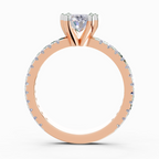 5.30 Carat Oval Six Prong Solitaire Engagement Ring
