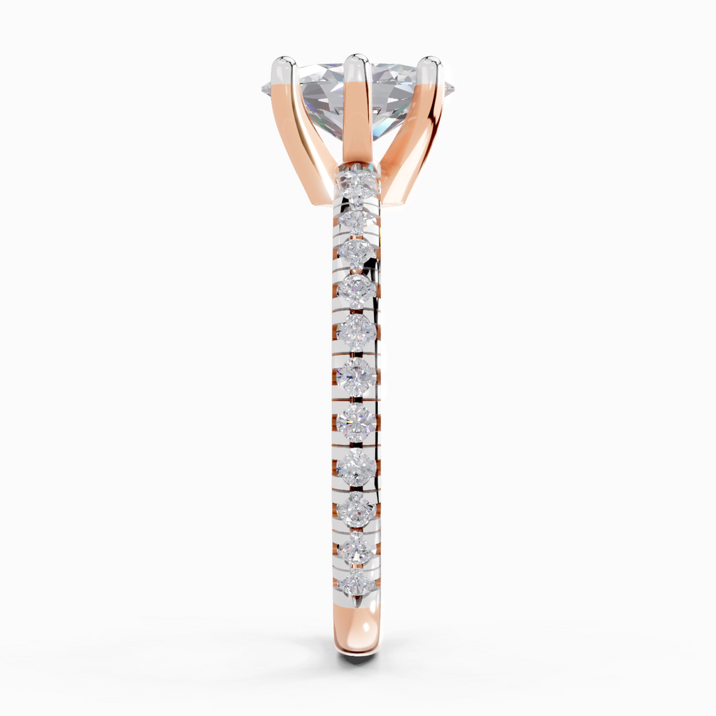 5.30 Carat Oval Six Prong Solitaire Engagement Ring