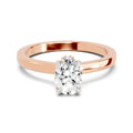 5.30 Carat Oval Six Prong Solitaire Engagement Ring